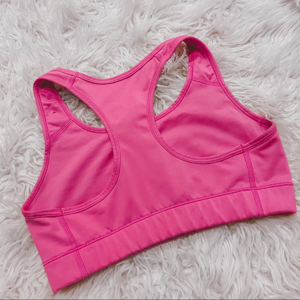 ❌SOLD❌NIKE pink womens sports bra S - Picture 2 of 2